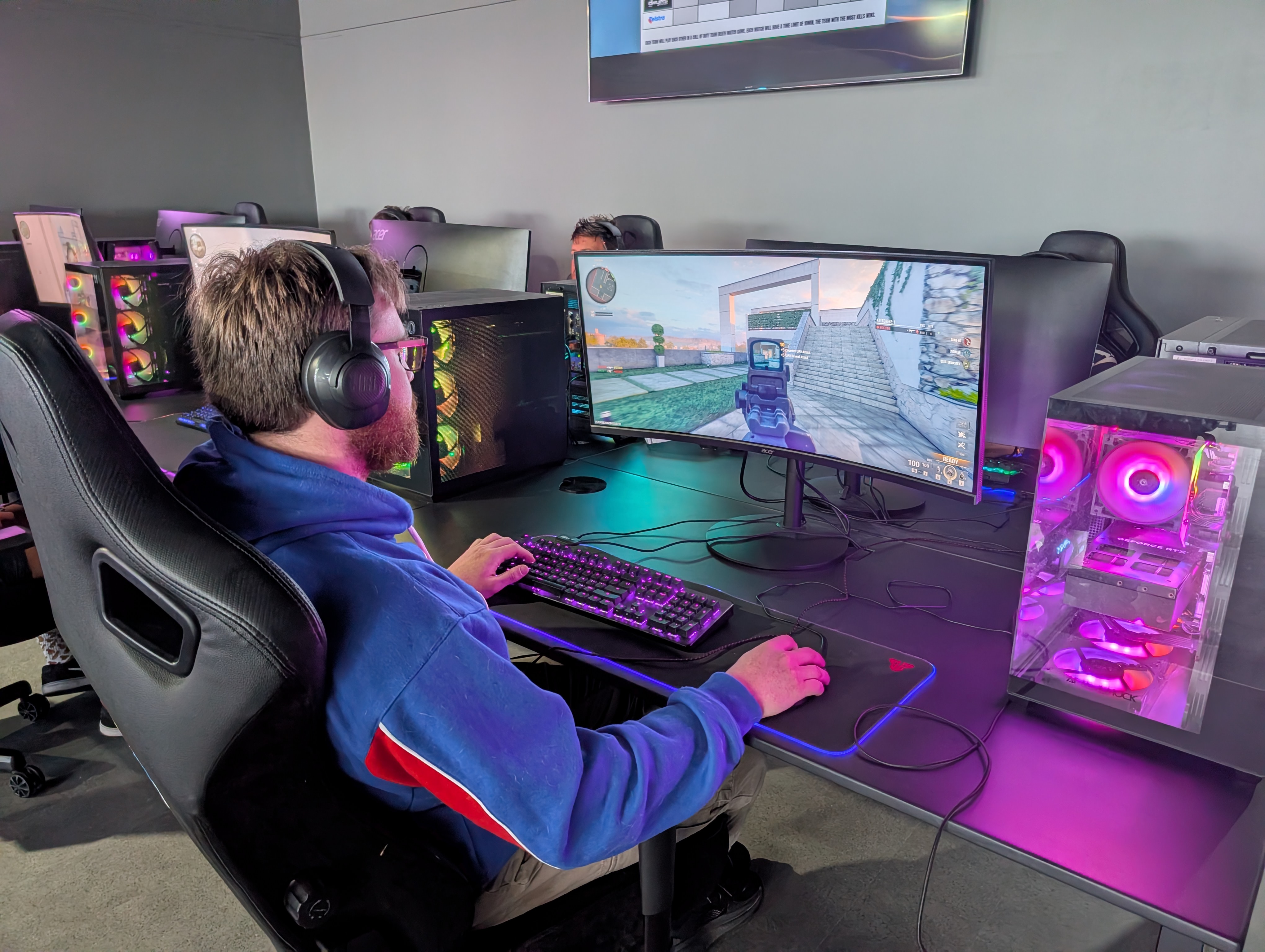 A 1:1 skill development session at ESports Collective in Bairnsdale